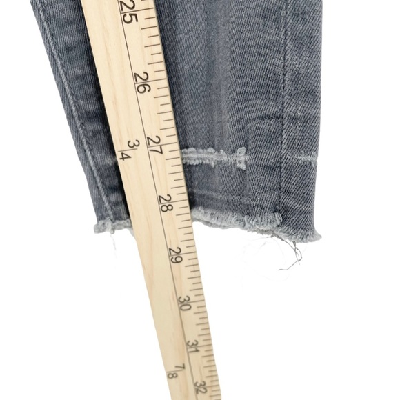 Current Elliot‎ The Stiletto Rig Destroy Released Hem Gray Skinny Jeans Size 26 - Picture 8 of 8